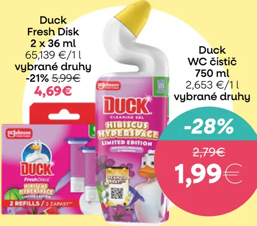 Duck Fresh Disk WC osviežovač