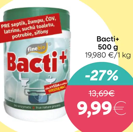Bacti+ dezinfekčný prostriedok