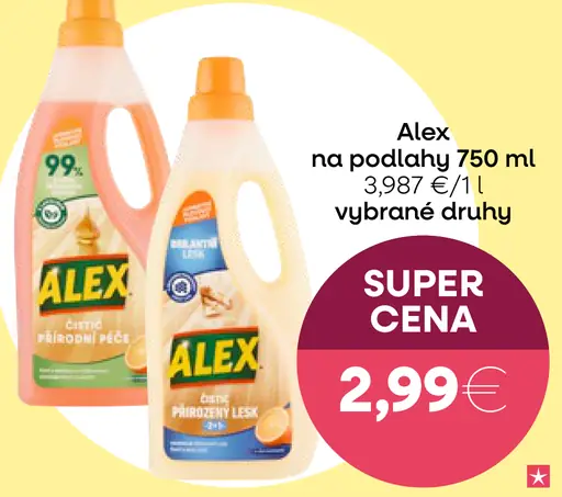 Alex čistič na podlahu