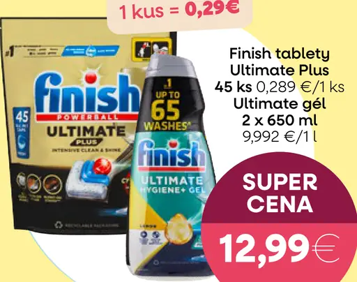 Finish tablety Ultimate Plus, Ultimate gél