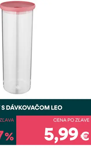 BergHOFF dóza na špagety s dávkovačom Leo