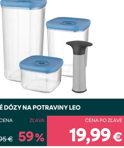 BergHOFF vákuové dózy na potraviny Leo
