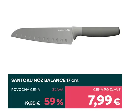 BergHOFF Leo santoku nôž Balance
