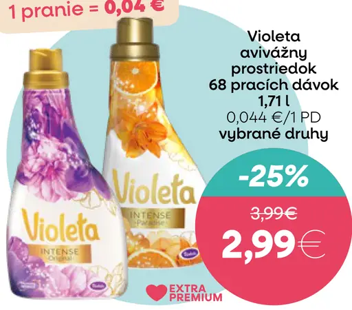 Violeta avivážny prostriedok