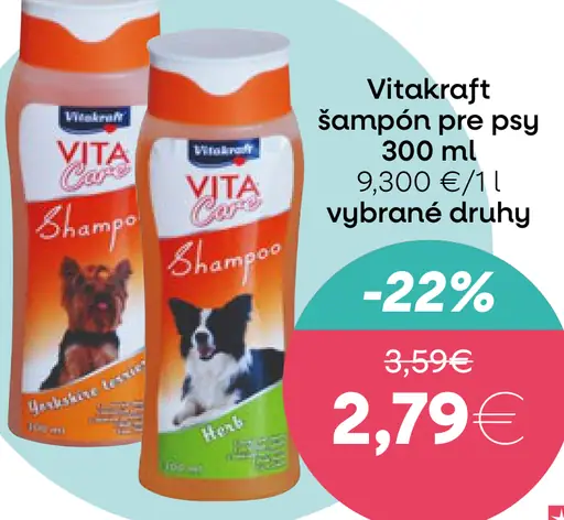 Vitakraft šampón pre psov