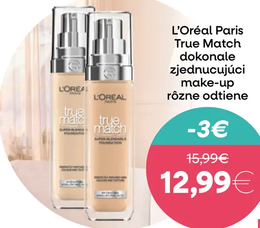 L’Oréal Paris True Match dokonale zjednocujúci make-up