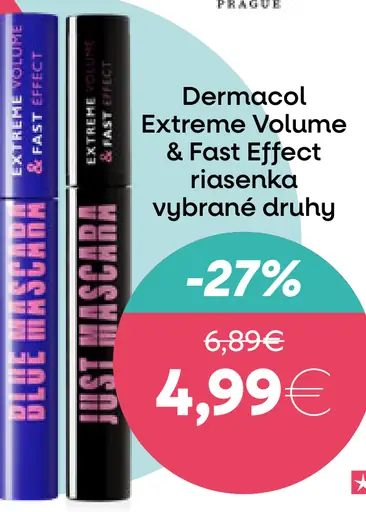 Dermacol Extreme Volume & Fast Effect riasenka