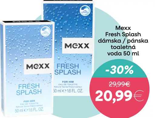 Mexx Fresh Splash dámska / pánska toaletná voda