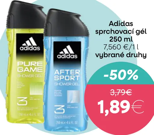 Adidas sprchový gél