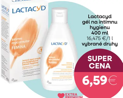 Lactacyd Femina gél na intímnu hygienu