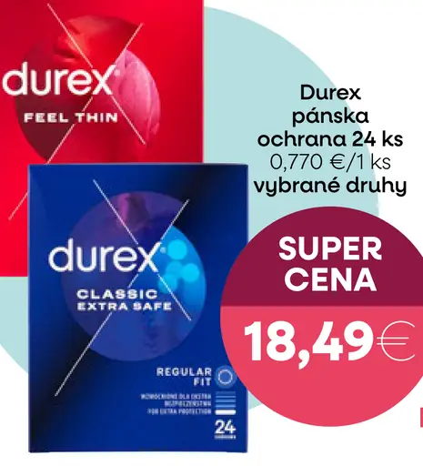 Durex Feel Thin kondómy