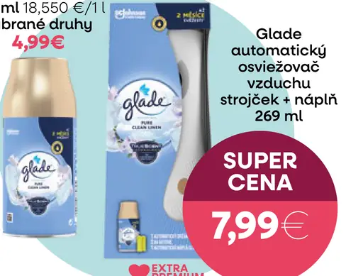 Glade automatický osviežovač vzduchu komplet s náplňou