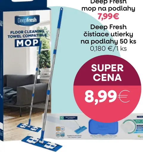 Deep Fresh mop na podlahy