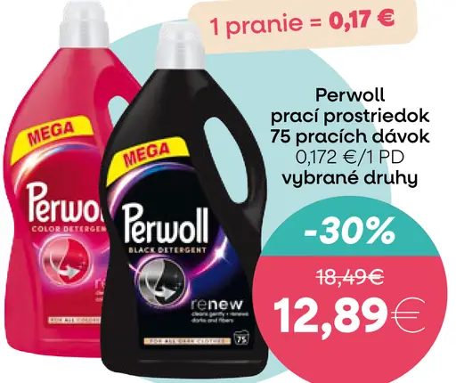 Perwoll prací prostriedok