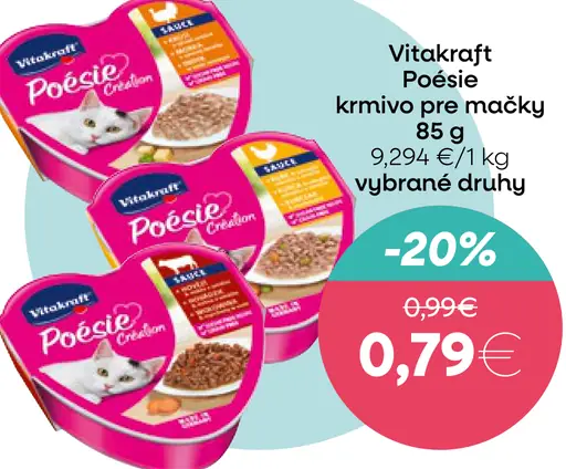 Vitakraft Poésie Délice kompletné krmivo pre dospelé mačky