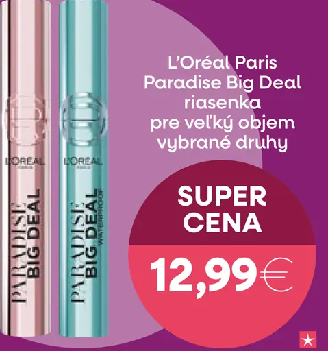 L'Oréal Paris maskara Big Deal Paradise