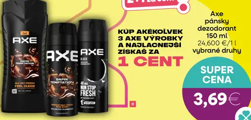Axe pánsky tuhý dezodorant