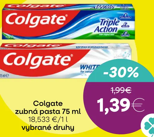 Colgate Zubná pasta