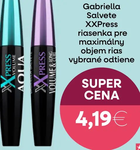 Gabriella Salvete XXPress riasenka pre maximálny objem rias