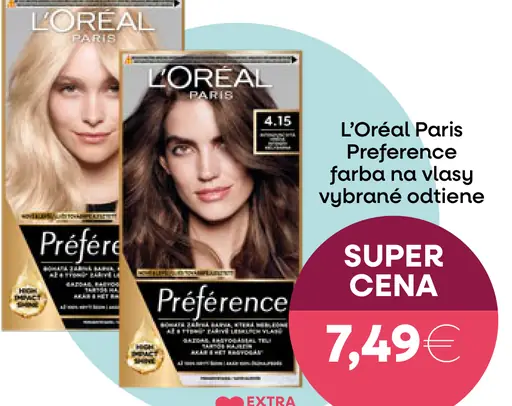L'Oréal Paris Préférence farba na vlasy