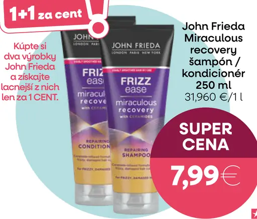 John Frieda Miraculous Recovery kondicionér alebo šampón