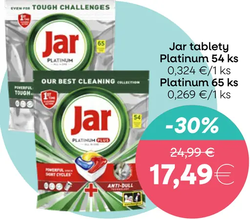 Jar tablety Platinum