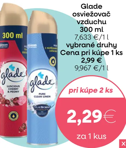 Glade Náplň do osviežovača vzduchu