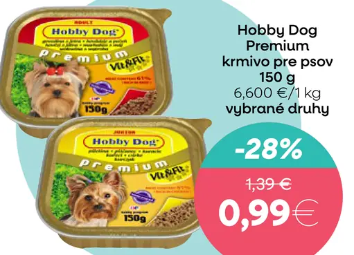 Hobby Dog Premium krmivo pre psov