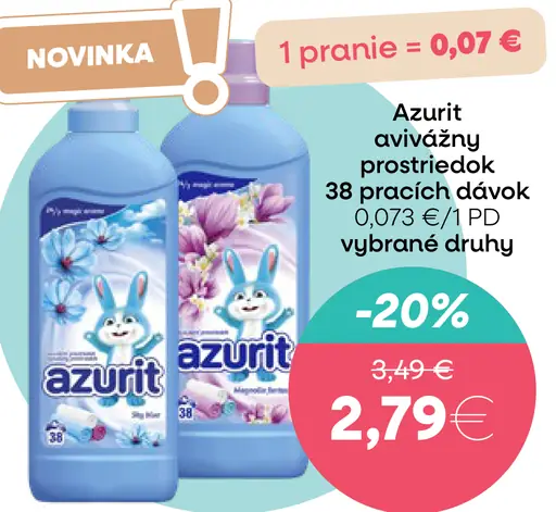 Azurit avivážny prostriedok