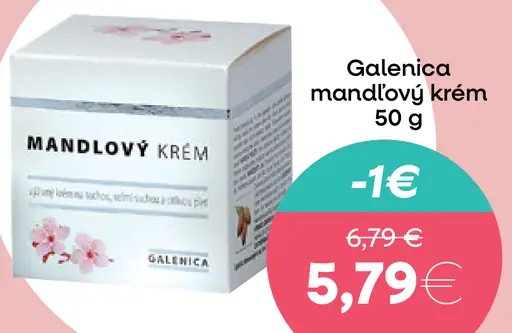 Galenica Mandľový krém