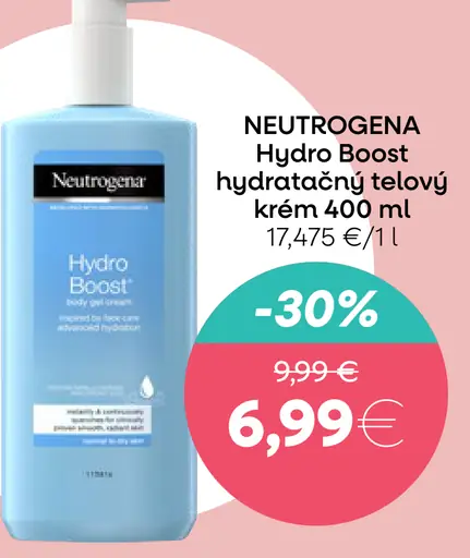 Neutrogena Hydro Boost hydratačný telový krém
