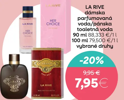 La Rive toaletná voda, parfumovaná voda