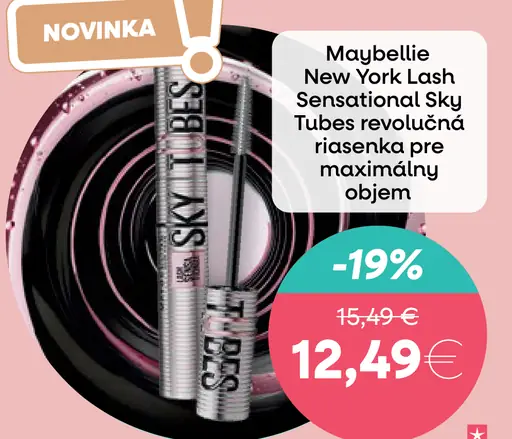 Maybelline New York Lash Sensational Sky High maskara pre maximálny objem