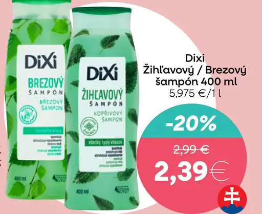 Dixi Žihľavový šampón