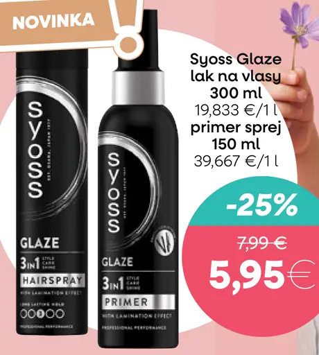 Syoss Glaze lak na vlasy