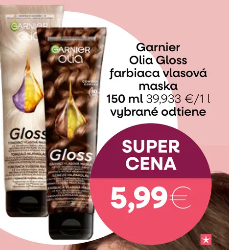 Garnier Olia Gloss farbiaca vlasová maska
