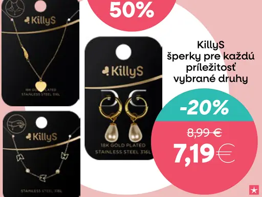 Killys šperky pre každú príležitosť
