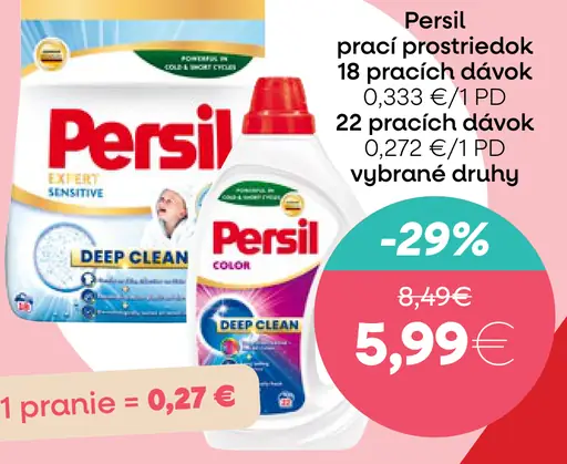 Persil prací prostriedok 18 pracích dávok