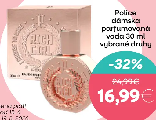 Police dámska parfumovaná voda