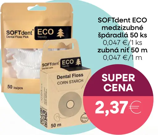 SOFTdent ECO medzizubné špáradlá 50 ks