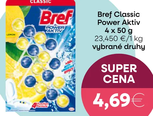 Bref Classic Power Aktiv WC blok