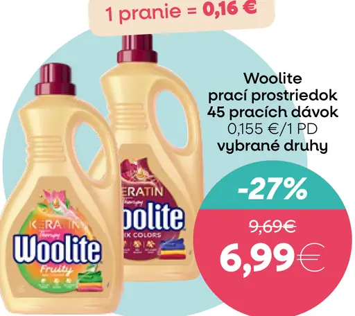 Woolite tekutý prací prostriedok