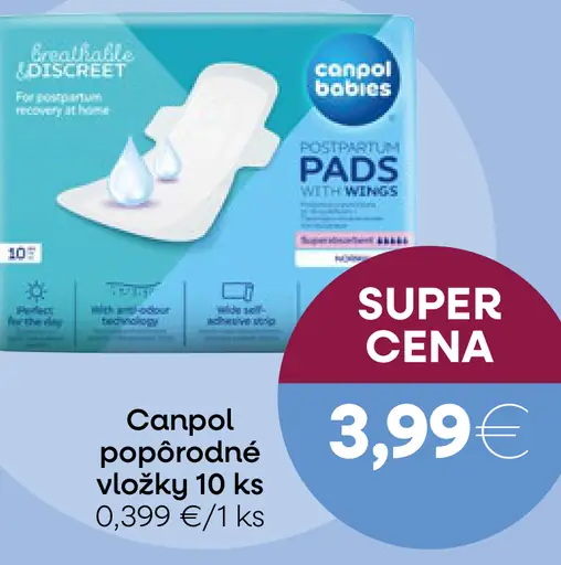 Canpol popôrodné vložky