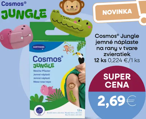 Cosmos Jungle jemné náplaste na rany pre zvieratká