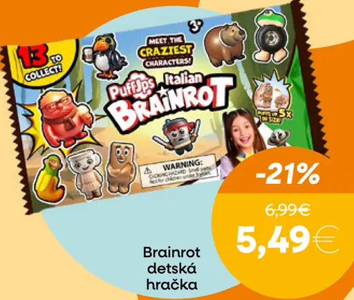 Brainrot detská hračka