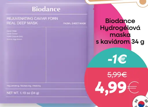 Biodance Hydragelová maska s kaviárom