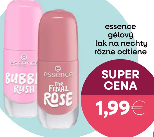 Essence gélový lak na nechty