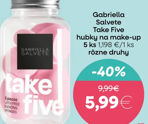 Gabriella Salvete Take Five hubky na make-up