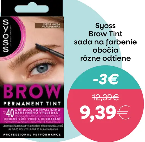 Syoss Brow Tint sada na farbenie obočia