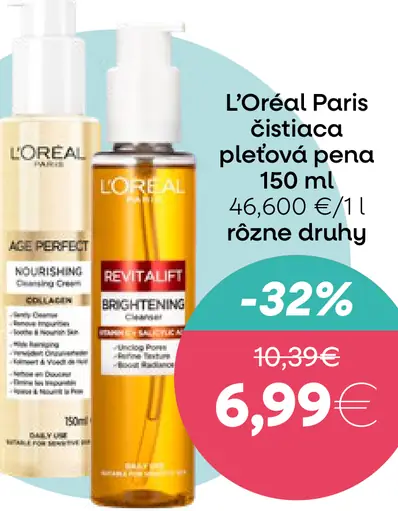 L'Oréal Paris čistiaci pleťový gél